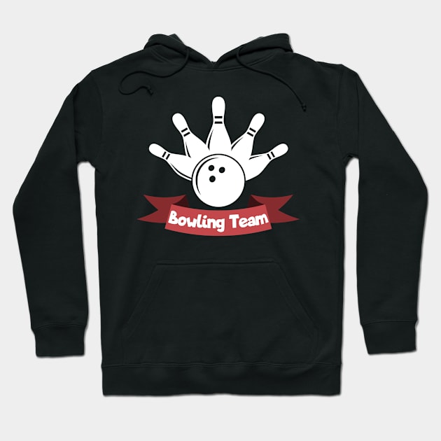 Bowling team Hoodie by maxcode